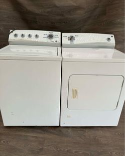 Kenmore washer and gas dryer