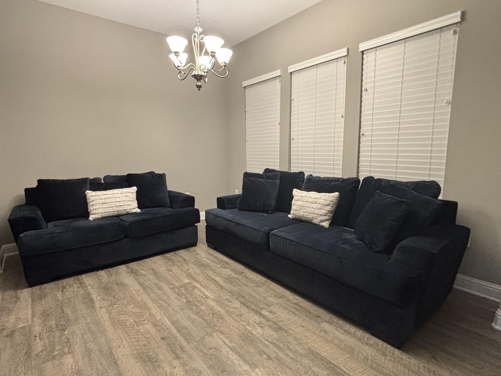 Sofa and Love Seat