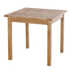 31” Solid Teak Outdoor Table