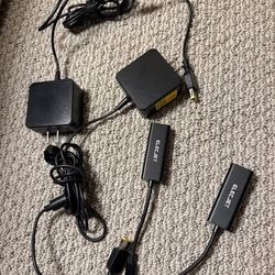 65W USB-C Laptop Chargers with Removable Tips — 2 Available (Like New)