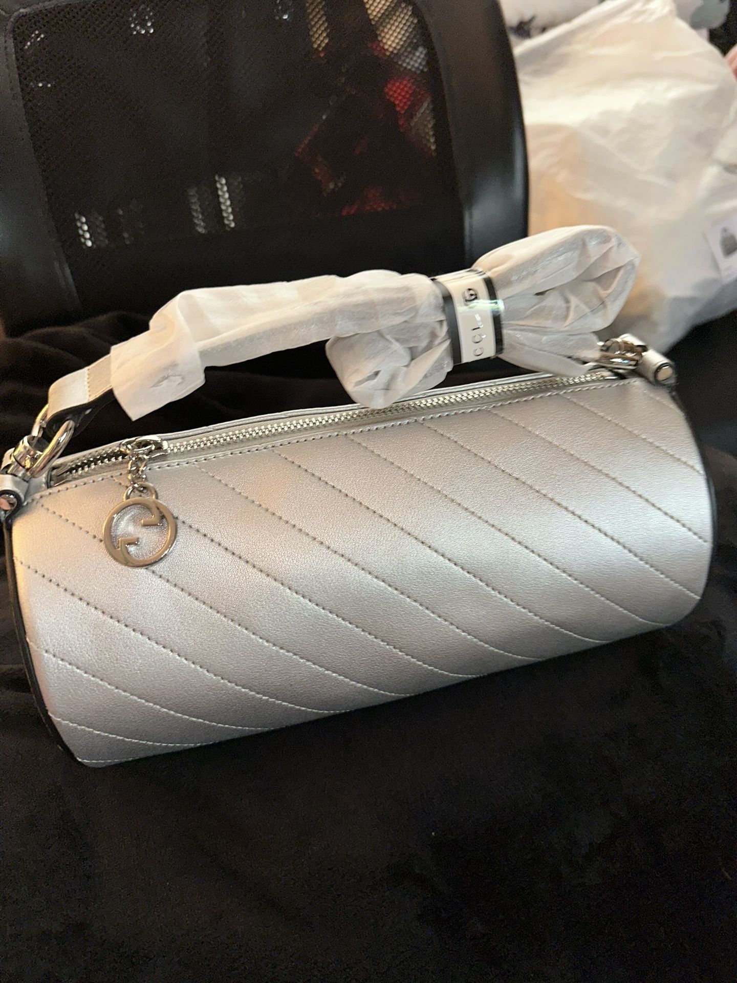 Designer Poncho & Purse Combo