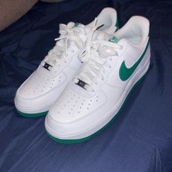Nike Green Air Forces