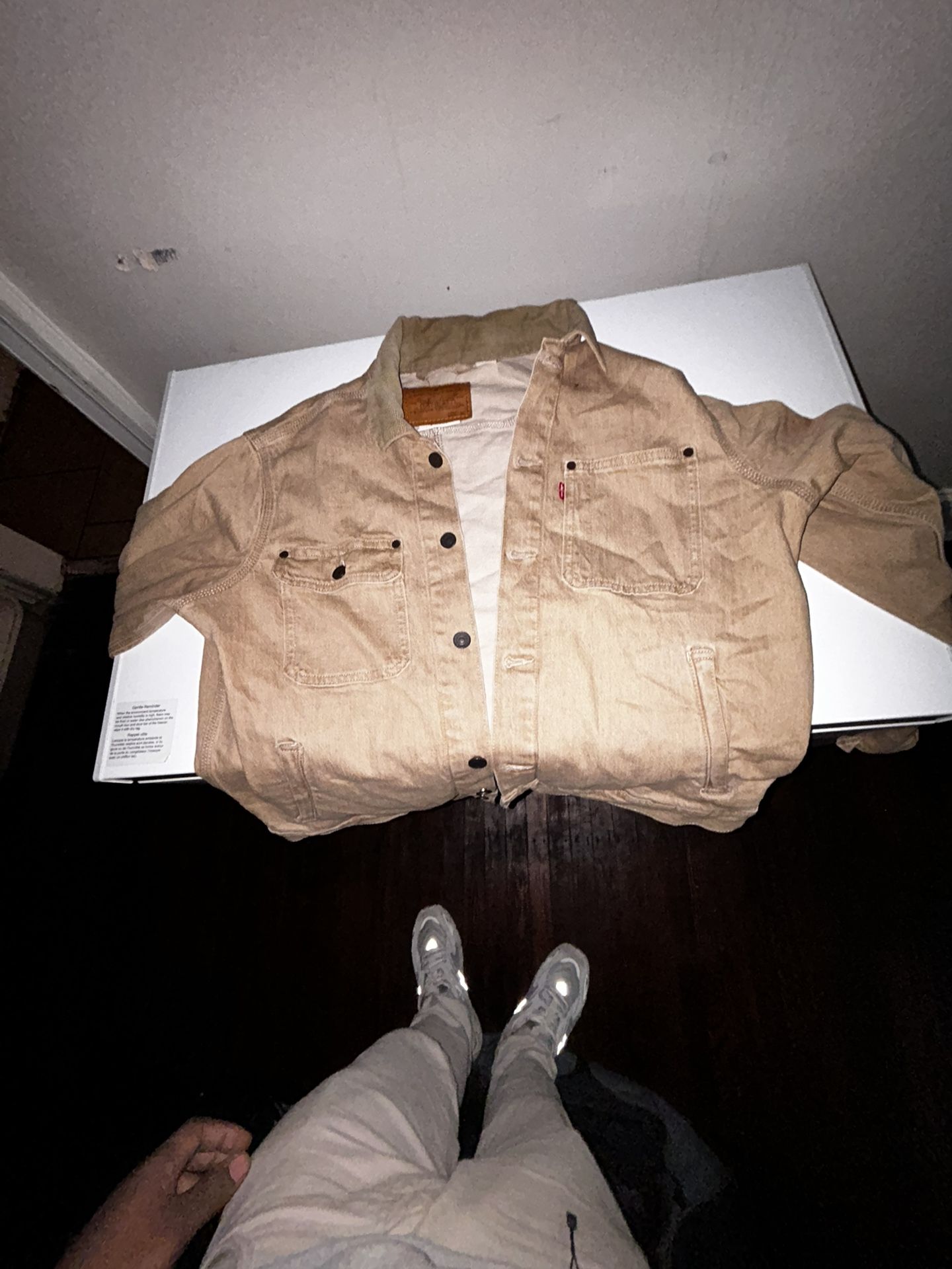 Light Brown LEVI Jean Jacket 