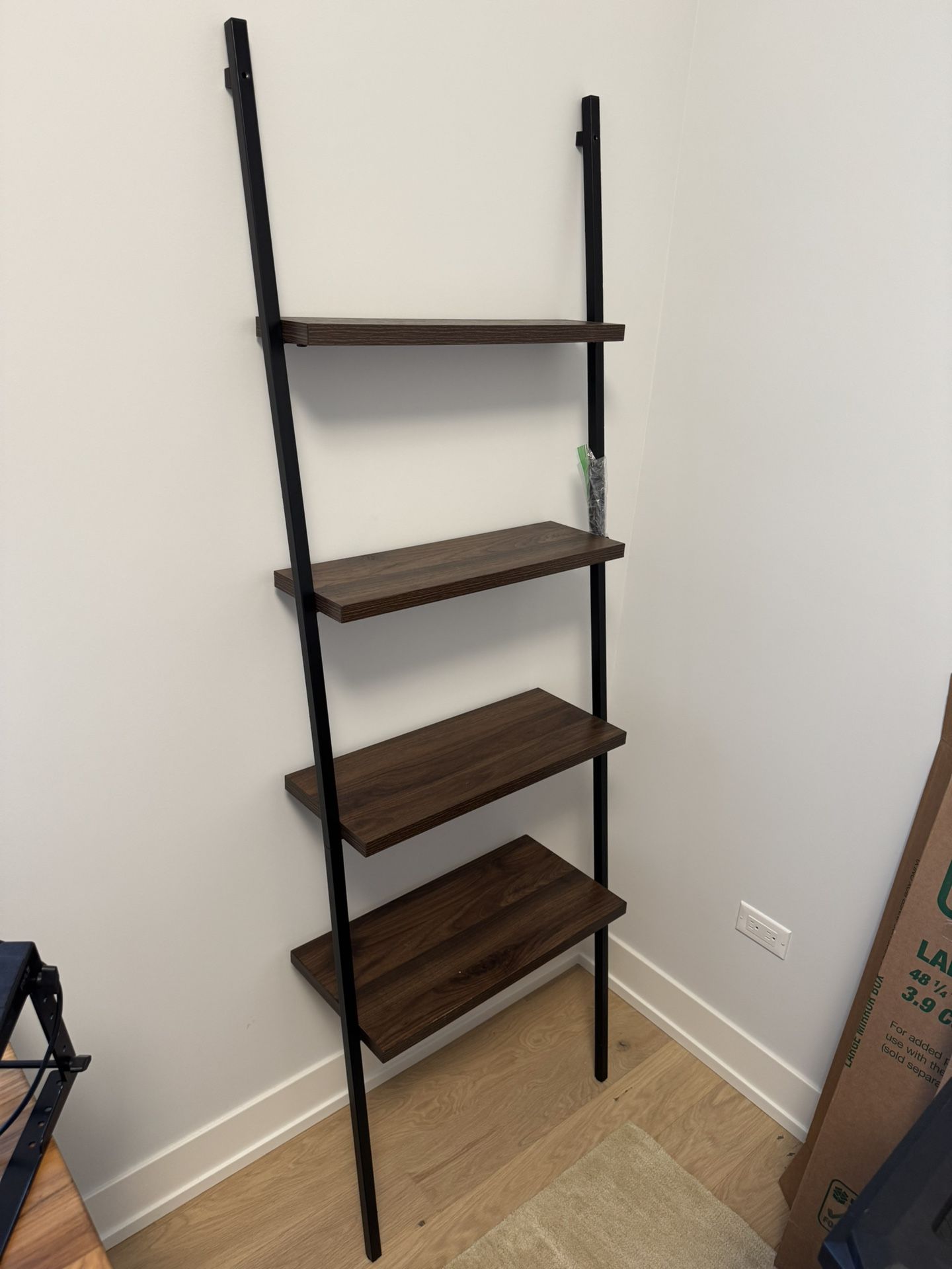 Ladder shelf
