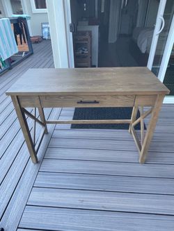 Desk console vanity table