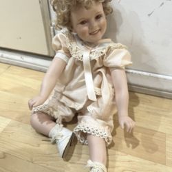 Shirley Temple Porcelain Doll