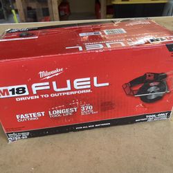  Milwaukee M18 FUEL 18V Lithium-Ion Brushless Cordless Metal Cutting 5-3/8 in. Circular Saw (Tool-Only) w/ Metal Saw Blade