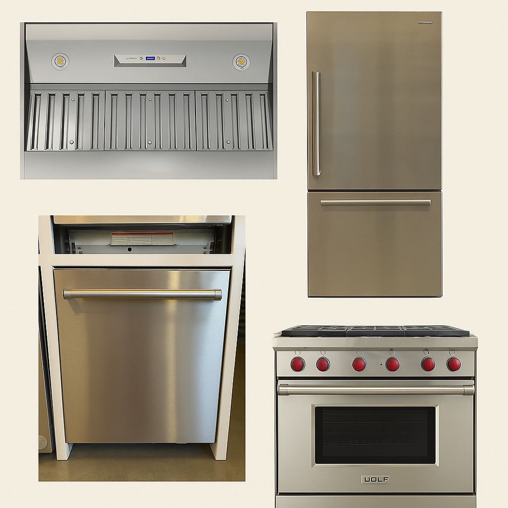 Complete Luxury Kitchen Appliance Package – Wolf, Sub-Zero, ASKO, Zephyr