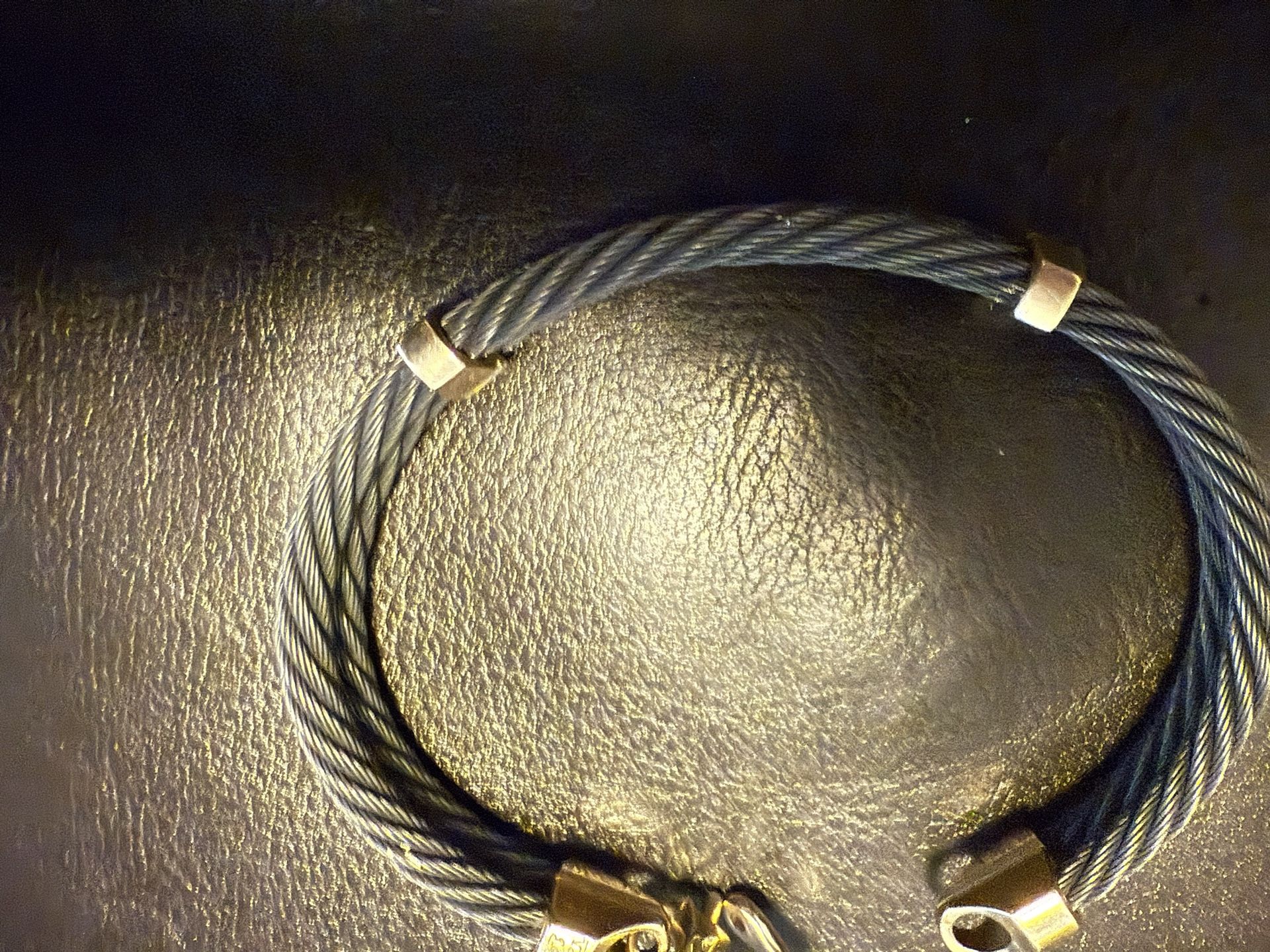 Live Wire Bracelet 14k Gold Hardware