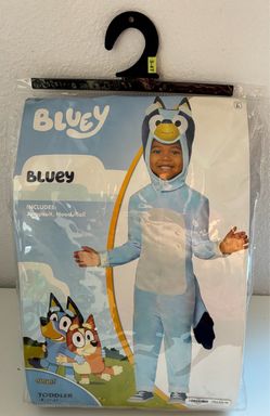 BLUEY SPIRIT HALLOWEEN COSTUME 3T-4T