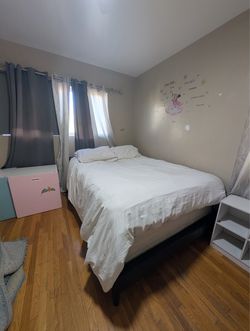 bed frame with Free mattress