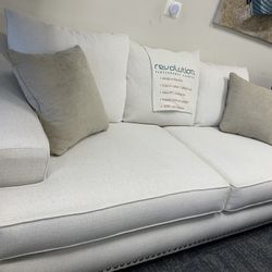 White Sectionals/ Same Day Delivery