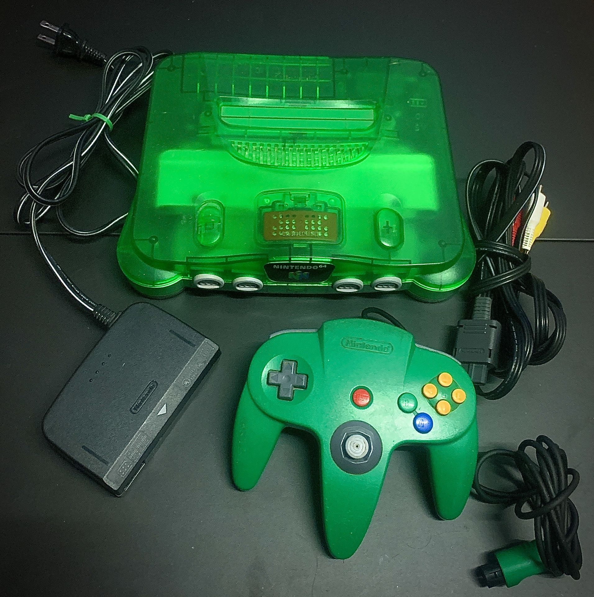 Funtastic Jungle Green Nintendo 64 System