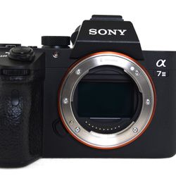 Sony Alpha A7 III 24.2MP Mirrorless Camera Body Only Black LOW Shutter Count 4054