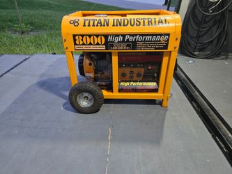 Titan industrial High Performance 8000 Generator