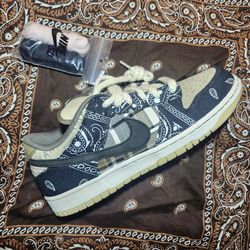 Travis Scott Nike SB Dunk Cactus Jack 10.5