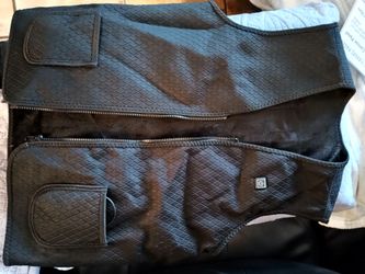 Men's Black Heated Vest