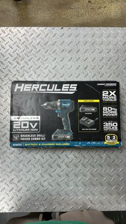 Hercules Drill driver combo kit