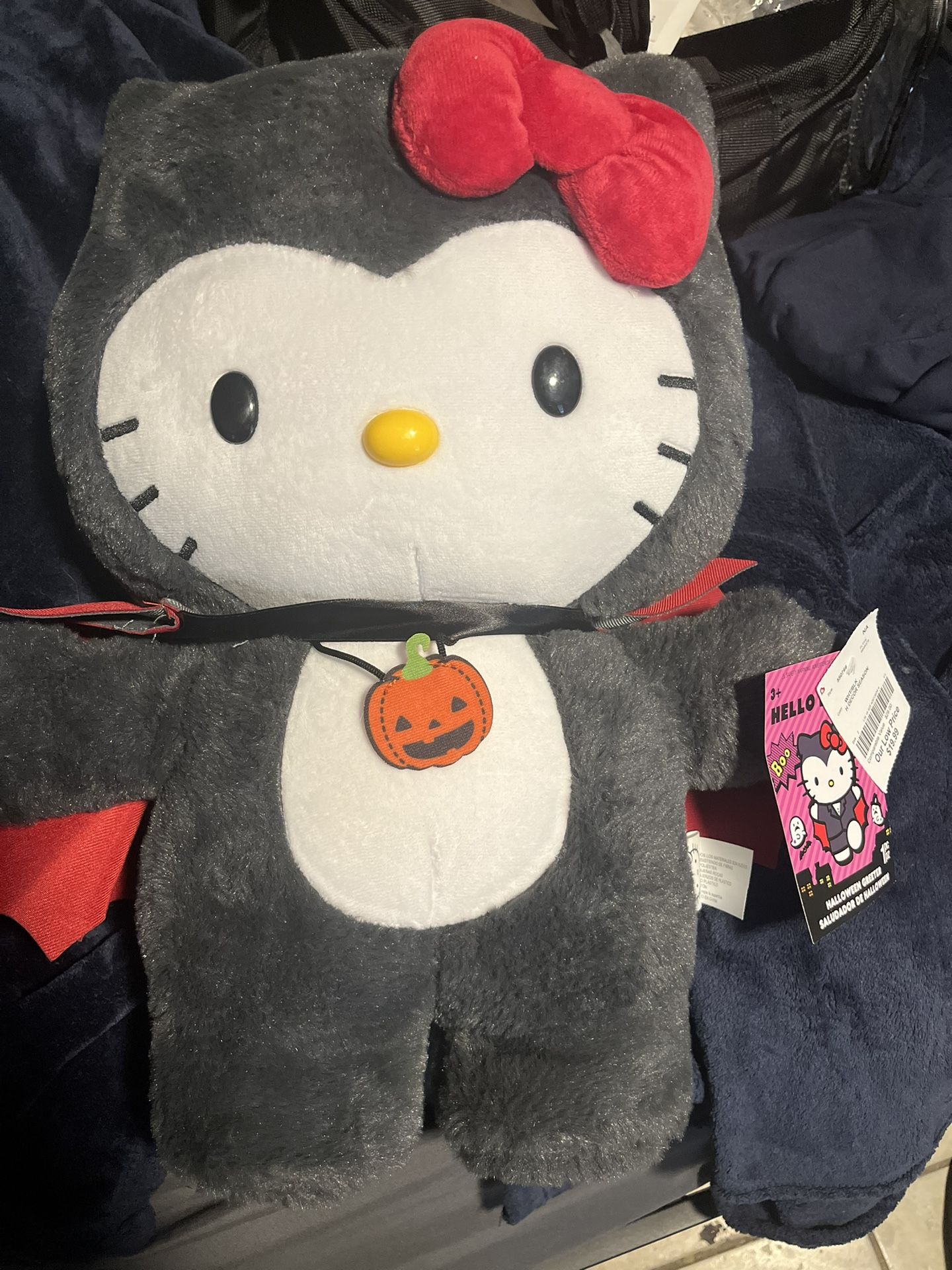 Halloween Hello Kitty Plushie