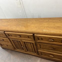 Antique Real Wood Dresser