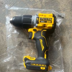 DEWALT 20V MAX* XR Brushless 1/2 in. Hammer Drill/Driver, specifically model DCD806. Absolutely new