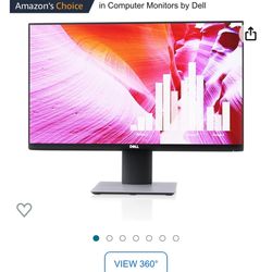 Dell flat screen 24" monitor