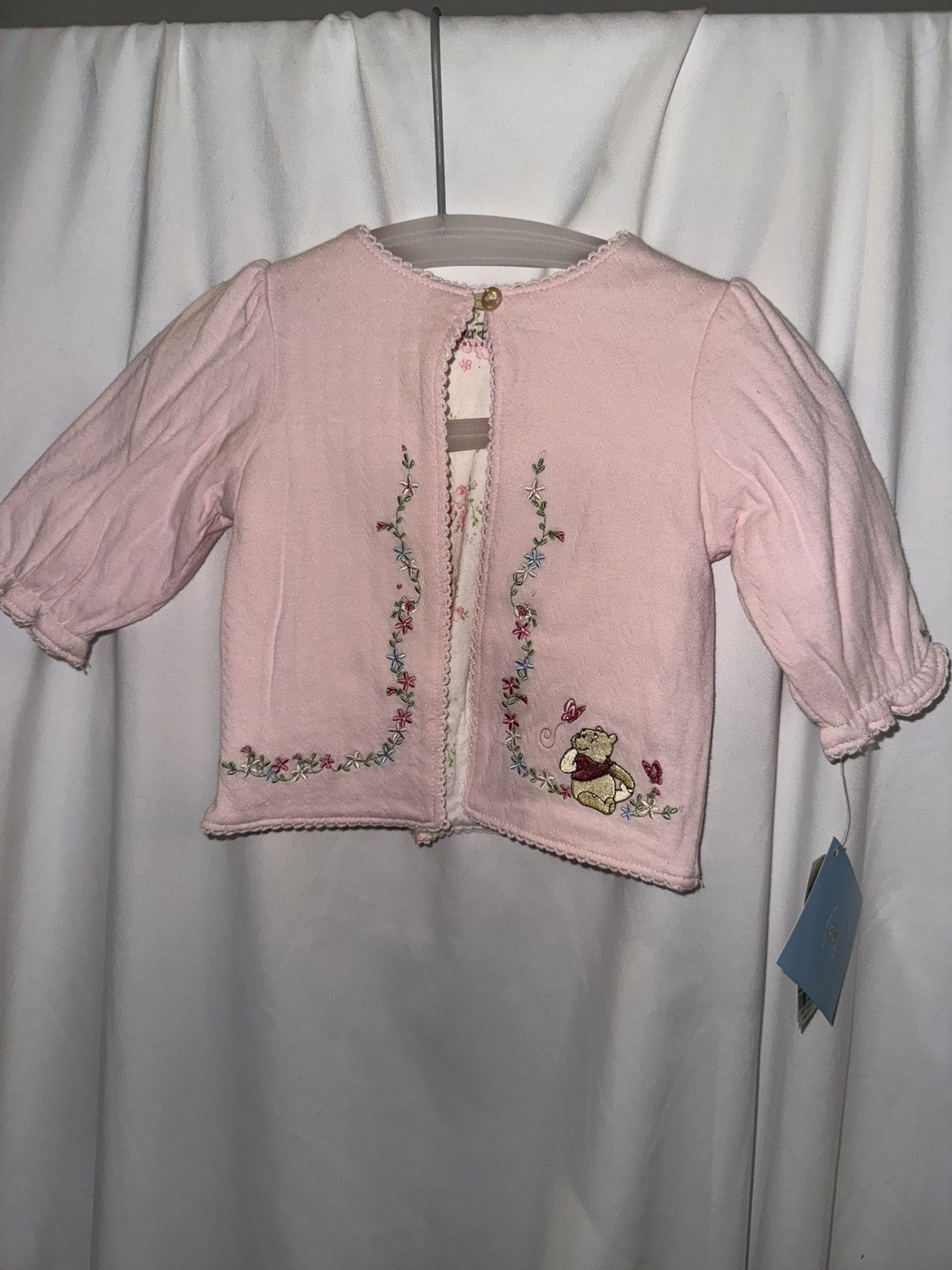 BNWT Baby Girls Jacket, Winnie The Pooh, Size 3 Months
