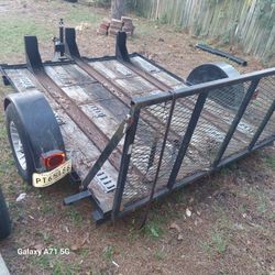 Motorcycle trailer