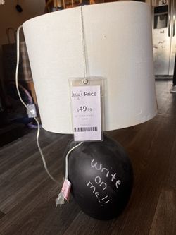 Chalk Lamp