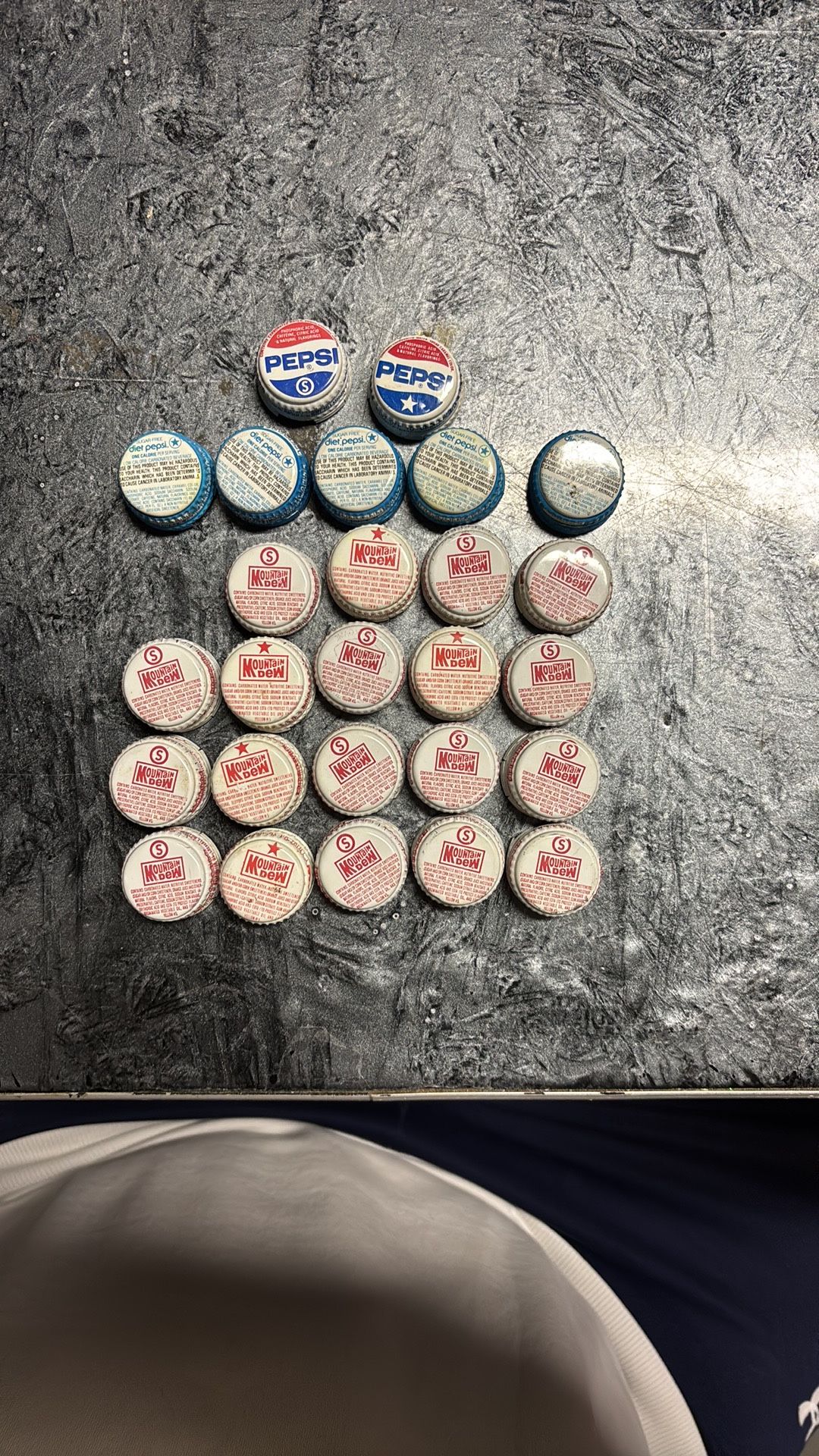 1980’s Soda Caps Aluminum With NFL logos & Contest On Underside