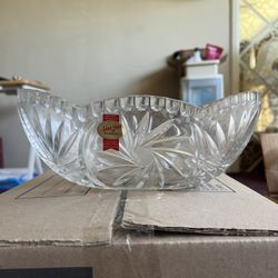 Crystal Service Bowl