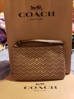 Coach Wristlet