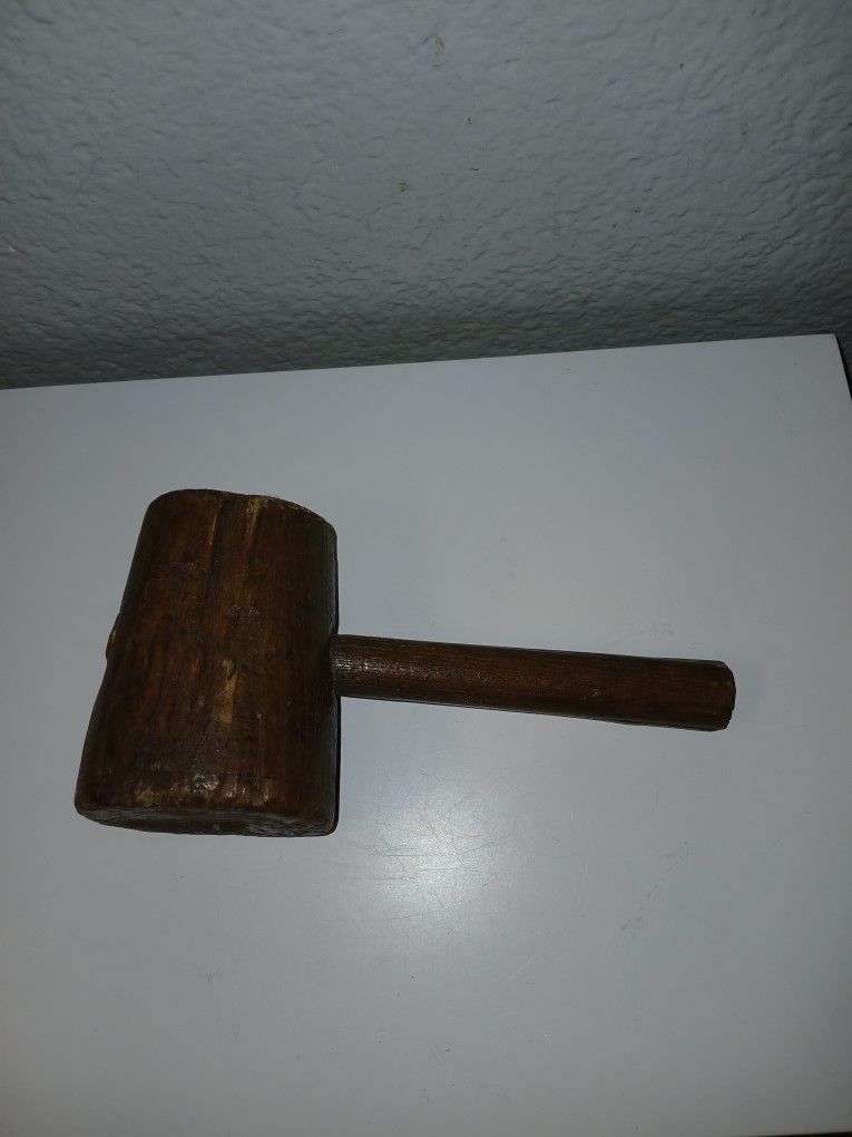 Primitive Wooden Mallet