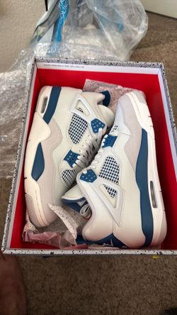 Retro 4 military blue
