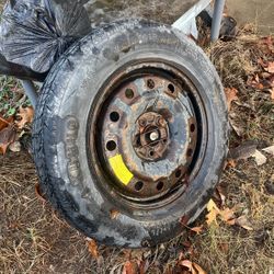 Kumho T165/90R17 Tire/rim 