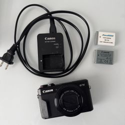 Canon G7X Mark ii