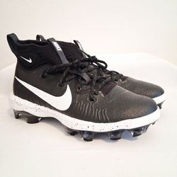 Nike Alpha Huarache NXT MCS Black Baseball Cleats