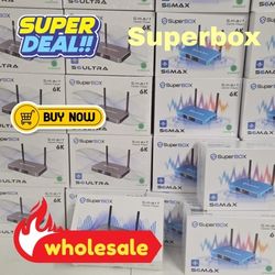SUPERBOX S6 MAX  SUPER BOX S6   TV BOX SMART  SUPER BOX S6 Max  Ultimate TV Solution