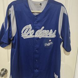 Mens Vintage True Fan Large DODGERS JERSEY 

Men's Vintage size LARGE LA Los Angeles Dodgers True Fan Jersey