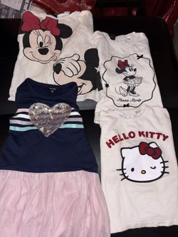 Bundle Of Girls’ Disney Tops And Dresses 