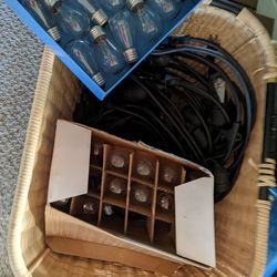 Exterior string lights sets