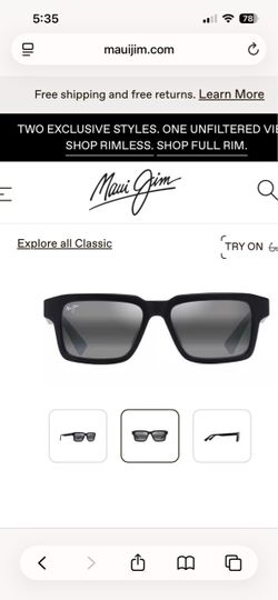 New Maui Jim Sunglasses