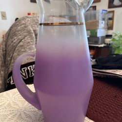 Vintage Blendo Orchid Pitcher