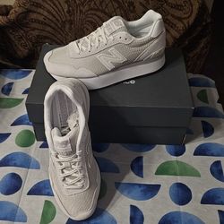 Size 8 - New Balance women's 515h platform sneakers - Ivory