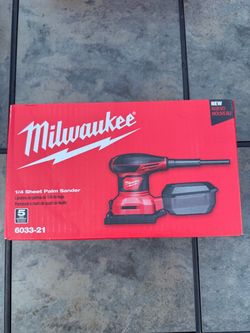 Milwaukee 1/4 Sheet Palm Sander 6033-21