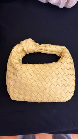 Urban Expressions Yellow woven purse