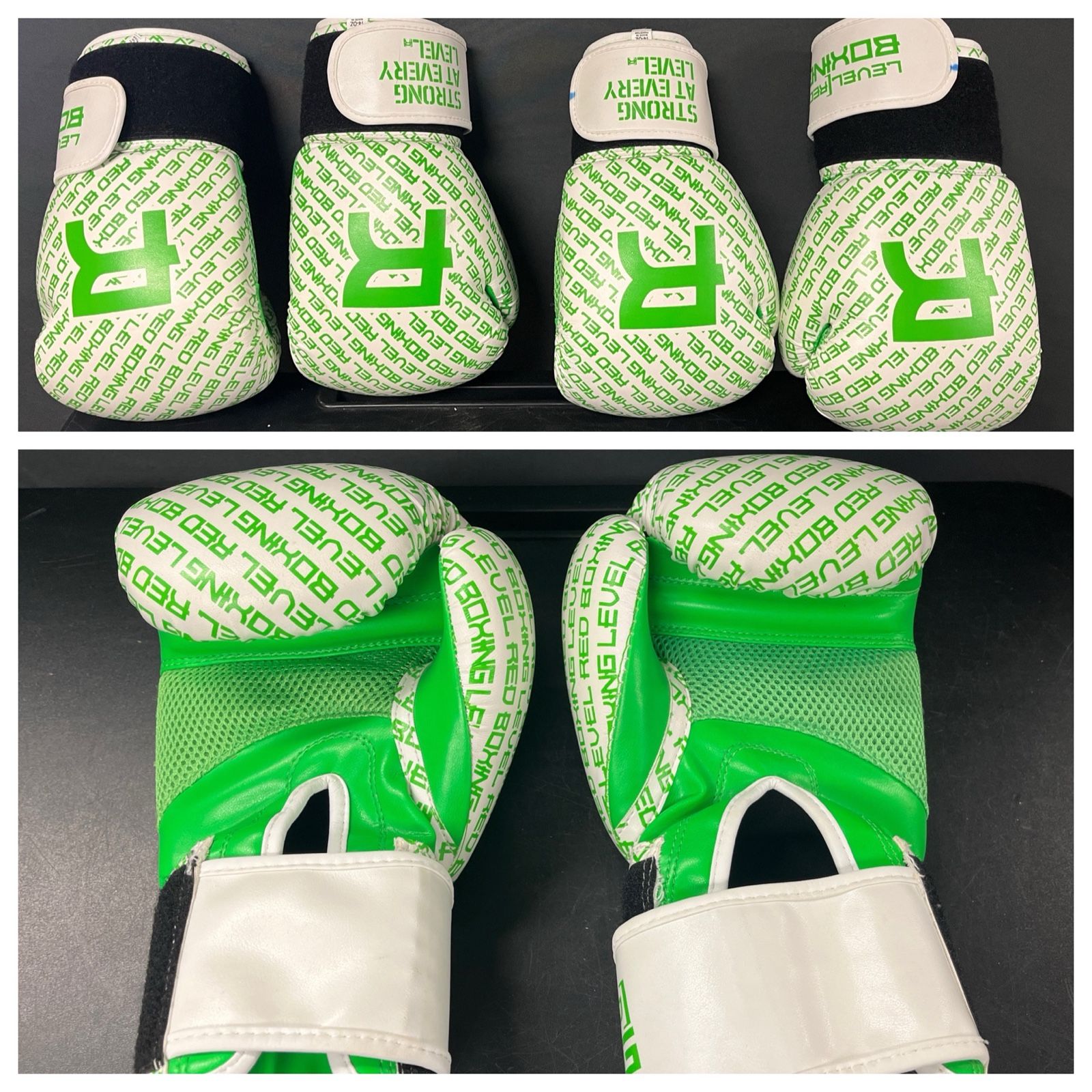 Level Red Boxing Gloves. 1 Pair Left