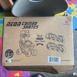 Neon Combo Skates 