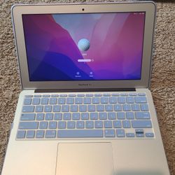 Macbook Air With Nice Carrying Hand Bag