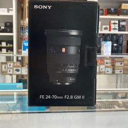 Sony FE 24-70mm F2.8 GM II Lens Limited Time Sale!